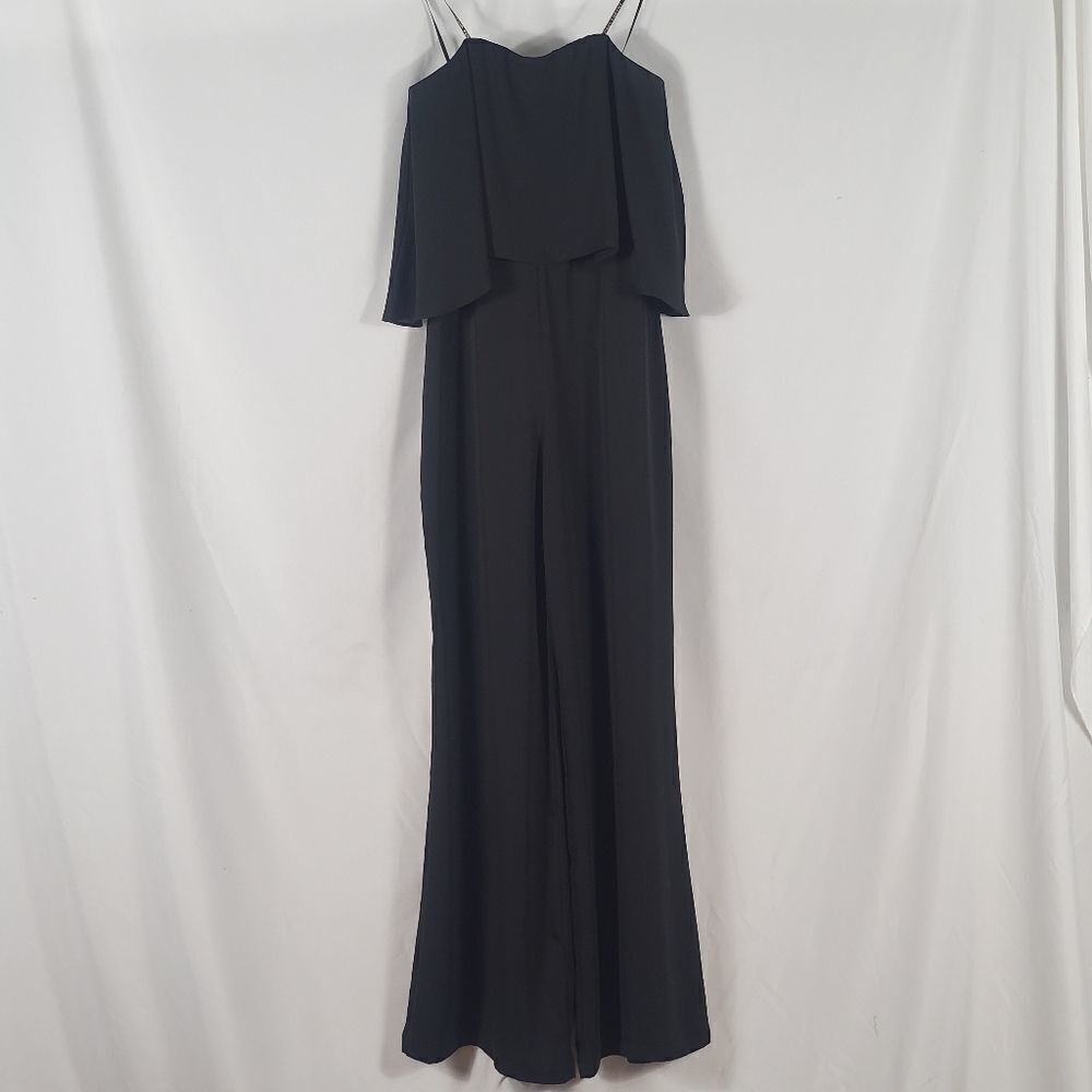 Revolve Amanda Uprichard Topanga Jumpsuit in Black - XS